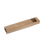 PENDULO. Estuche de papel 100 % reciclado para 1 bol&iacute;grafo