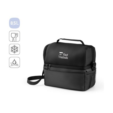 ZIPPERS COOLER. K&uuml;hltasche mit 8.5l Volumen aus 300D und 840D Jacquard
