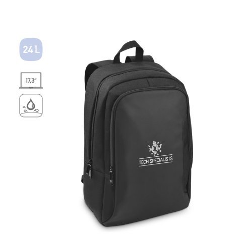 DRAMMEN. Batoh na notebook z recyklovan&eacute;ho polyesteru 600D s vysokou hustotou