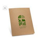 PUZO. A4 dokumentmappe av 100 % resirkulert papir (400 g/m&sup2;)