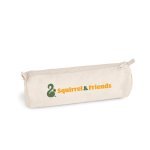 SCHOOLI. Trousse &agrave; crayons en 100% cotton canevas (290 g/m&sup2;), au design cylindrique