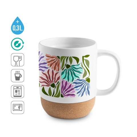 RORY SUB. Mug en c&eacute;ramique 390mL avec rev&ecirc;tement pour sublimation