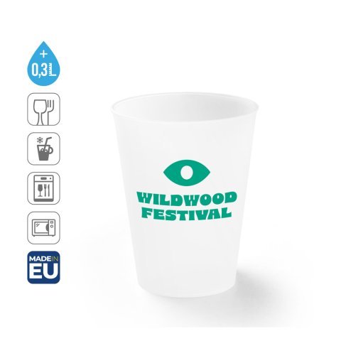 KANE S. Kubek festiwalowy PP 330 ml