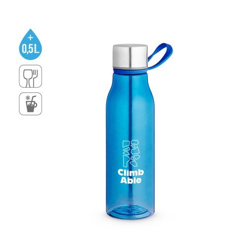 SENNA. Gerecyclede PET-fles (100% rPET) met een glanzende, doorschijnende afwerking