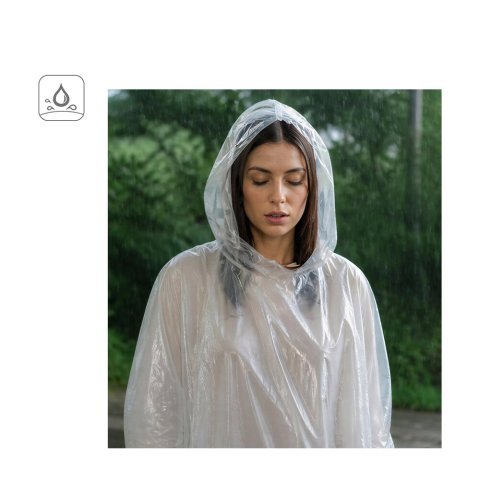 SANDRA. Waterdichte poncho