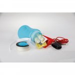 11003. Recipiente universal imperme&aacute;vel - Azul claro