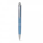 11081. Stylo &agrave; bille en aluminium - Bleu clair