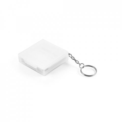 11147. Porte-cl&eacute;s - Blanc