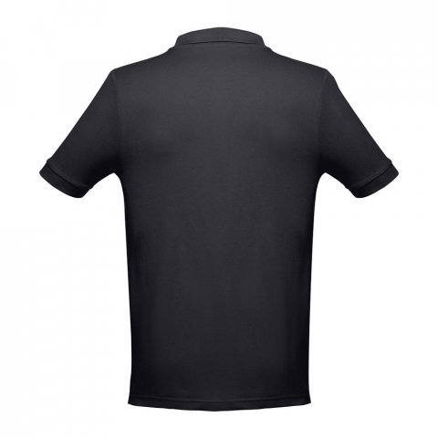 THC ADAM II. Polo de hombre - Negro