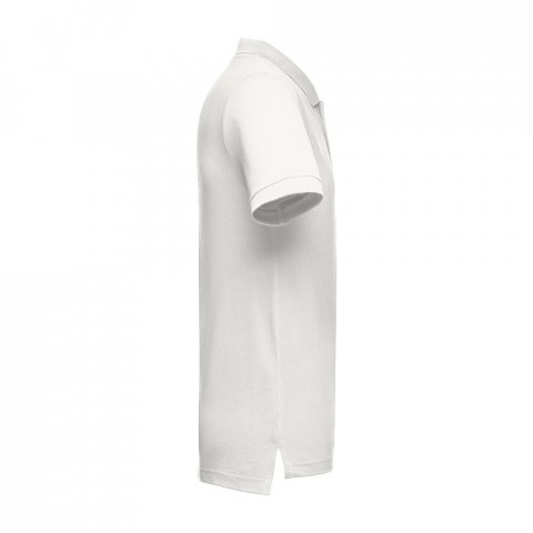 THC ADAM II. Polo de hombre - Blanco pastel