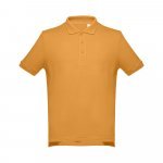 THC ADAM II. Polo de hombre - Amarillo oscuro