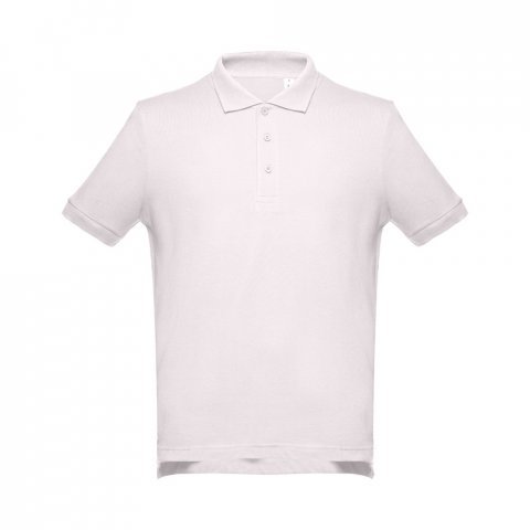 THC ADAM II. Polo de hombre - Rosa pastel