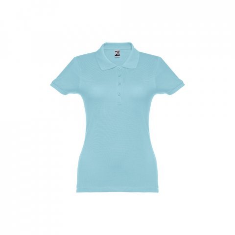 THC EVE II. Women's polo shirt - Light blue