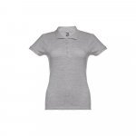 THC EVE II. Women's polo shirt - Heather light grey