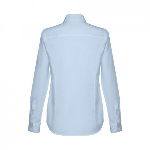 THC TOKYO WOMEN II. Camisa oxford de manga comprida para senhora - Azul claro