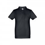 THC ADAM KIDS II. Kurz&auml;rmeliges Baumwoll-Poloshirt f&uuml;r Kinder (unisex) - Nachtblau