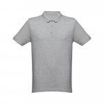 THC MONACO II. Polo t-shirt voor mannen - Heide licht grijs 