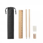 POCKETY. Schrijfset geleverd in een non-woven etui