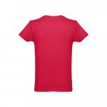 THC LUANDA. T-shirt homme en coton tubulaire - Rouge
