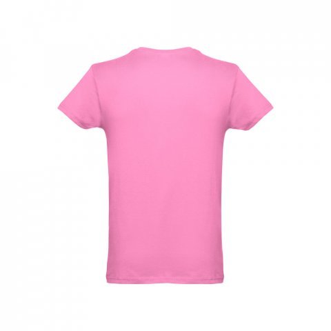 THC LUANDA. T-shirt homme en coton tubulaire - Rose clair