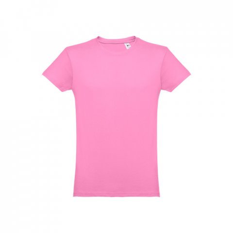 THC LUANDA. T-shirt homme en coton tubulaire - Rose clair