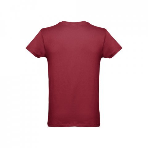THC LUANDA. T-shirt homme en coton tubulaire - Bordeaux