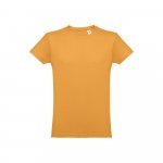 THC LUANDA. T-shirt homme en coton tubulaire - Jaune fonc&eacute;