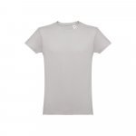 THC LUANDA. T-shirt homme en coton tubulaire - Gris clair