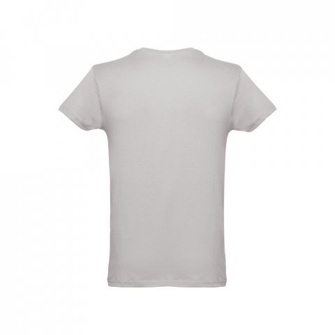 THC LUANDA. T-shirt homme en coton tubulaire - Gris clair