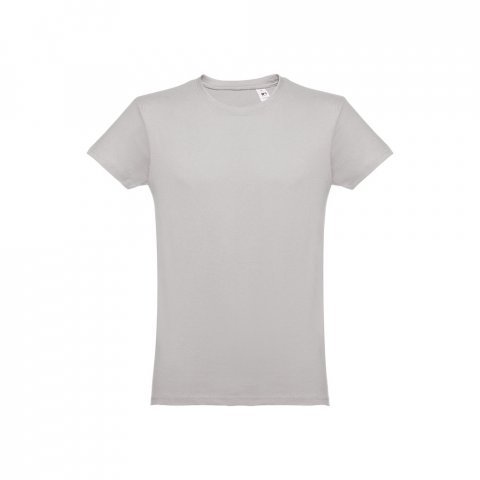 THC LUANDA. T-shirt homme en coton tubulaire - Gris clair