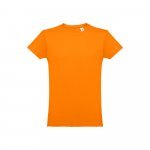 THC LUANDA. T-shirt homme en coton tubulaire - Orange