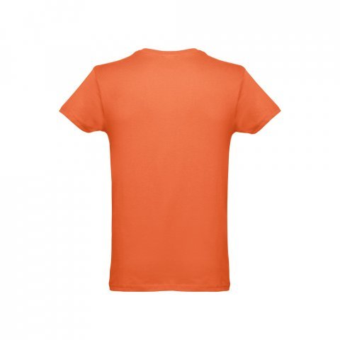 THC LUANDA. T-shirt homme en coton tubulaire - Terracotta
