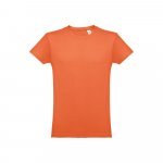 THC LUANDA. T-shirt homme en coton tubulaire - Terracotta