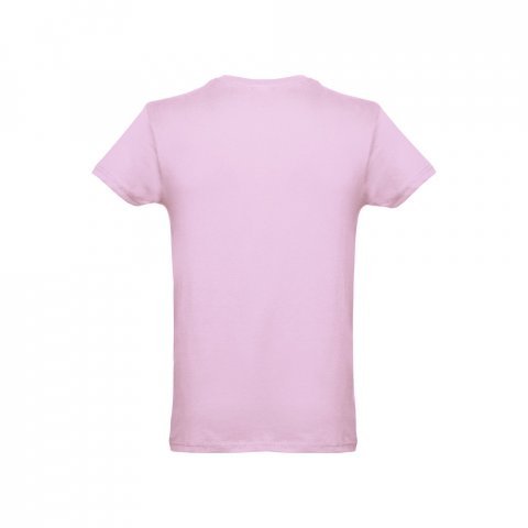 THC LUANDA. T-shirt homme en coton tubulaire - Lilas