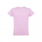 THC LUANDA. T-shirt homme en coton tubulaire - Lilas