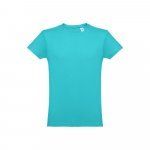 THC LUANDA. T-shirt homme en coton tubulaire - Turquoise