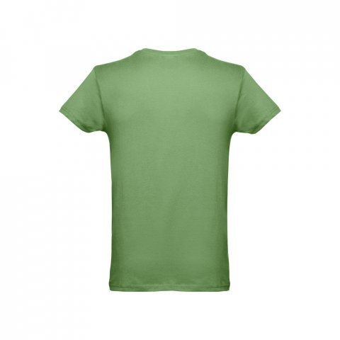 THC LUANDA. T-shirt homme en coton tubulaire - Vert Jade