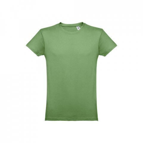 THC LUANDA. T-shirt homme en coton tubulaire - Vert Jade