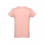 THC LUANDA. T-shirt homme en coton tubulaire - Rose saumon