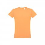 THC LUANDA. T-shirt homme en coton tubulaire - Orange corail