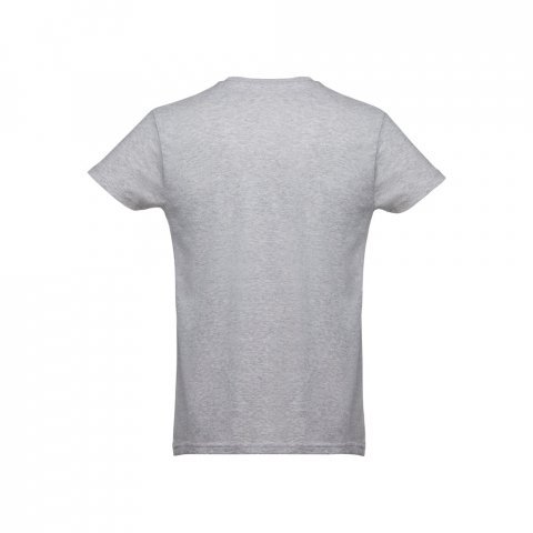 THC LUANDA. T-shirt homme en coton tubulaire - Gris clair matte