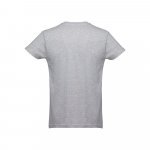 THC LUANDA. T-shirt homme en coton tubulaire - Gris clair matte