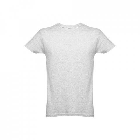 THC LUANDA. T-shirt homme en coton tubulaire - Blanc matte