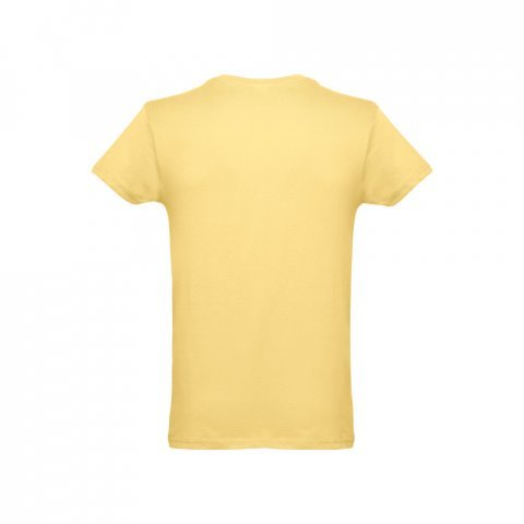 THC LUANDA. T-shirt homme en coton tubulaire - Digital jaune