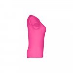 THC SOFIA. D&aacute;msk&eacute; bavlněn&eacute; tričko s p&aacute;skem - Růžov&aacute;