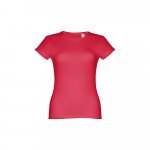 THC SOFIA. D&aacute;msk&eacute; bavlněn&eacute; tričko s p&aacute;skem - Červen&aacute;