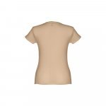 THC SOFIA. D&aacute;msk&eacute; bavlněn&eacute; tričko s p&aacute;skem - Světle hněd&aacute;