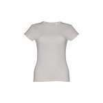 THC SOFIA. D&aacute;msk&eacute; bavlněn&eacute; tričko s p&aacute;skem - Světle &scaron;ed&aacute;