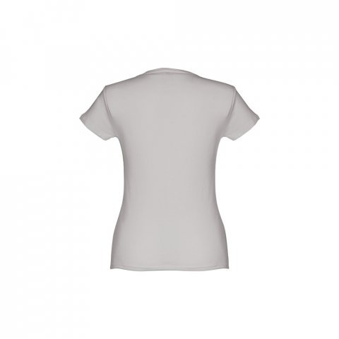 THC SOFIA. D&aacute;msk&eacute; bavlněn&eacute; tričko s p&aacute;skem - Světle &scaron;ed&aacute;