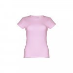 THC SOFIA. D&aacute;msk&eacute; bavlněn&eacute; tričko s p&aacute;skem - Lila